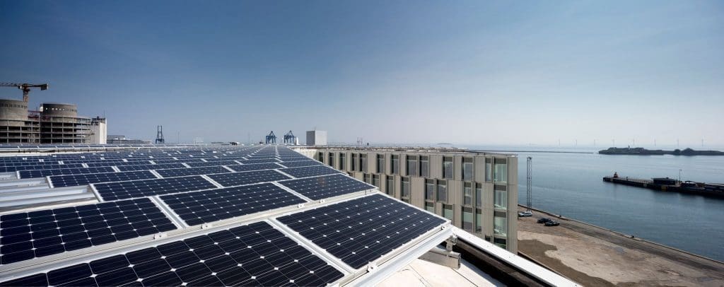 Solar panels UN City