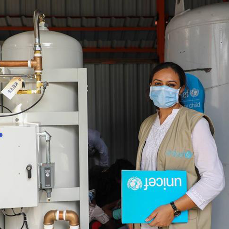 UNICEF Supports 26 Oxygen Plants And Sends Over 4,000 Oxygen ...