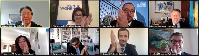 New UN Women Executive Board Bureau 2022 elected with historic full Permanent Representative composition