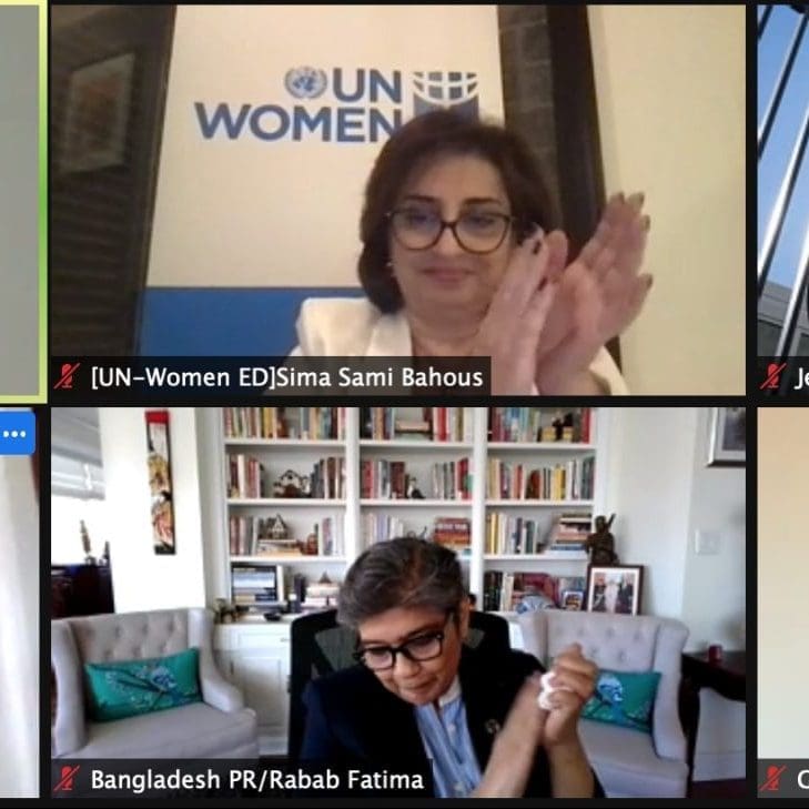 New UN Women Executive Board Bureau 2022 elected with historic full Permanent Representative composition