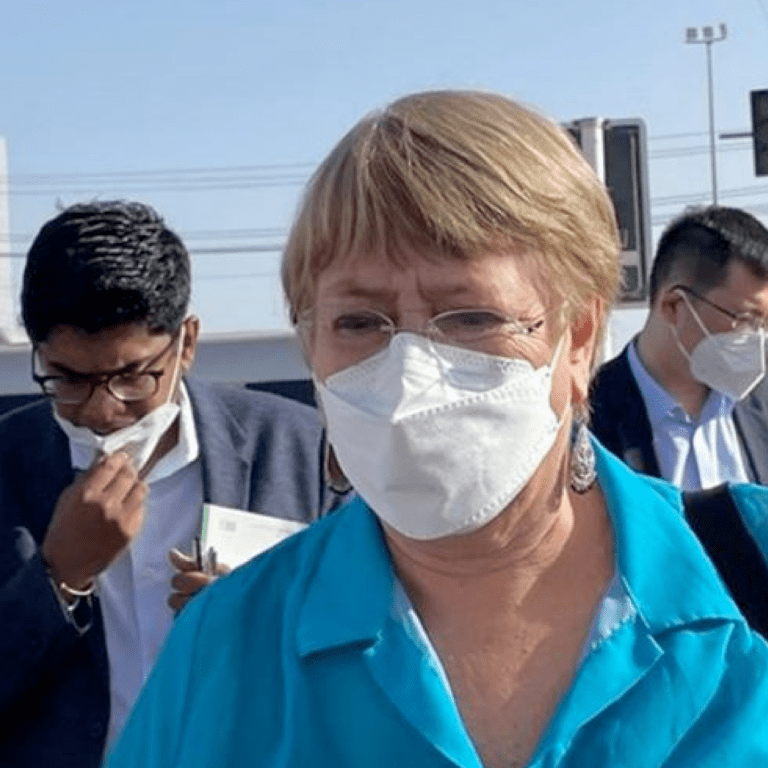 High Commissioner Michelle Bachelet during her visit to China, in Ürümqi, Xinjiang Uyghur Autonomous Region, China.