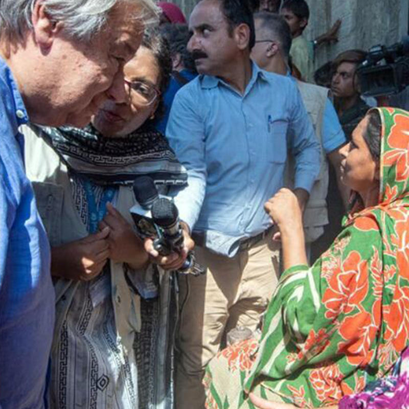 UN chief sees ‘great heights’ of human endurance and heroism amid