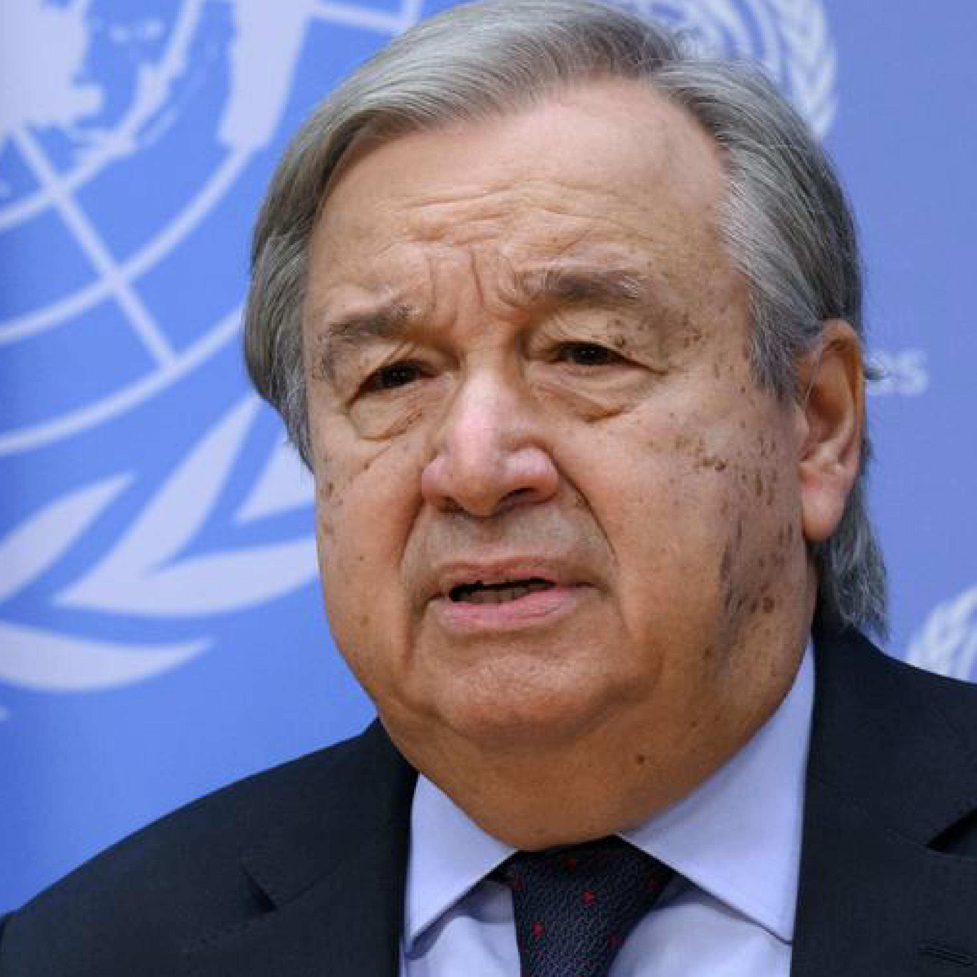 Secretary-General António Guterres briefs reporters on the decision of the Russian Federation on annexation of the Ukrainian territory.