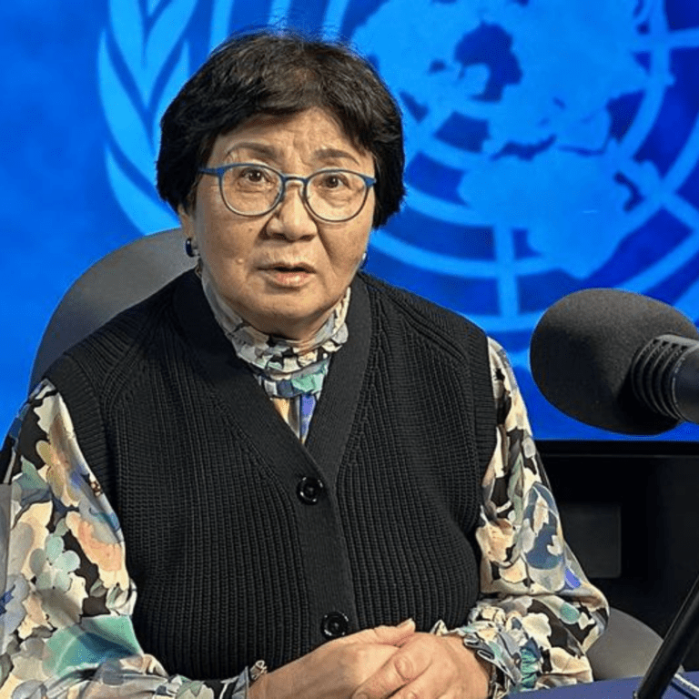 Roza Otunbayeva, Special Representative of the UN Secretary General for Afghanistan and head of the UN mission in the country.