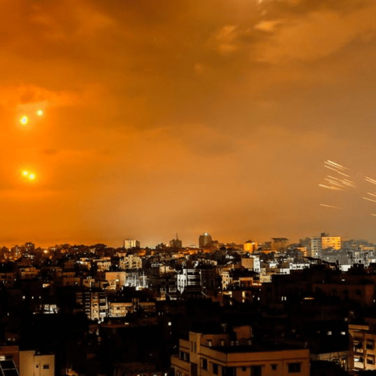 Missile strikes continue through the night in Gaza