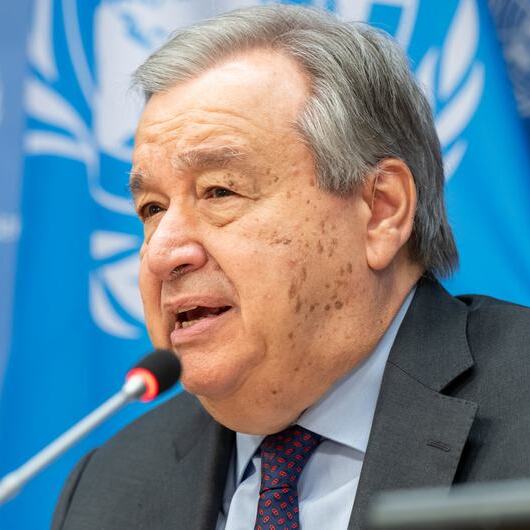 UN Secretary-General António Guterres.
