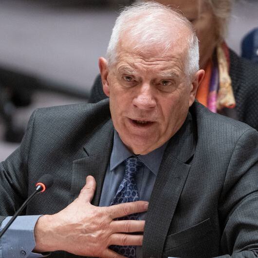 Josep Borrell, High Representative of the European Union, addresses the Security Council meeting on Cooperation between the United Nations and regional and subregional organizations in maintaining international peace and security.